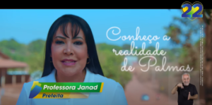 Janad estreia no programa eleitoral e garante acabar com as desigualdades que dividem Palmas